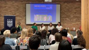 WISE Chicago U.S. Soccer Women's World Cup Panel - Elly Deutch Moody - Chicago 2019